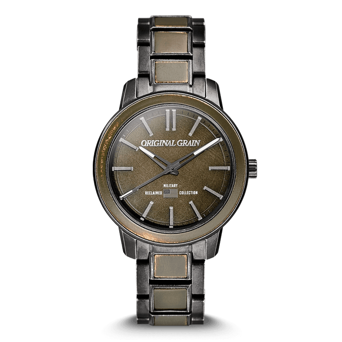 Military Stonewashed Steel Barrel 36mm Original Grain