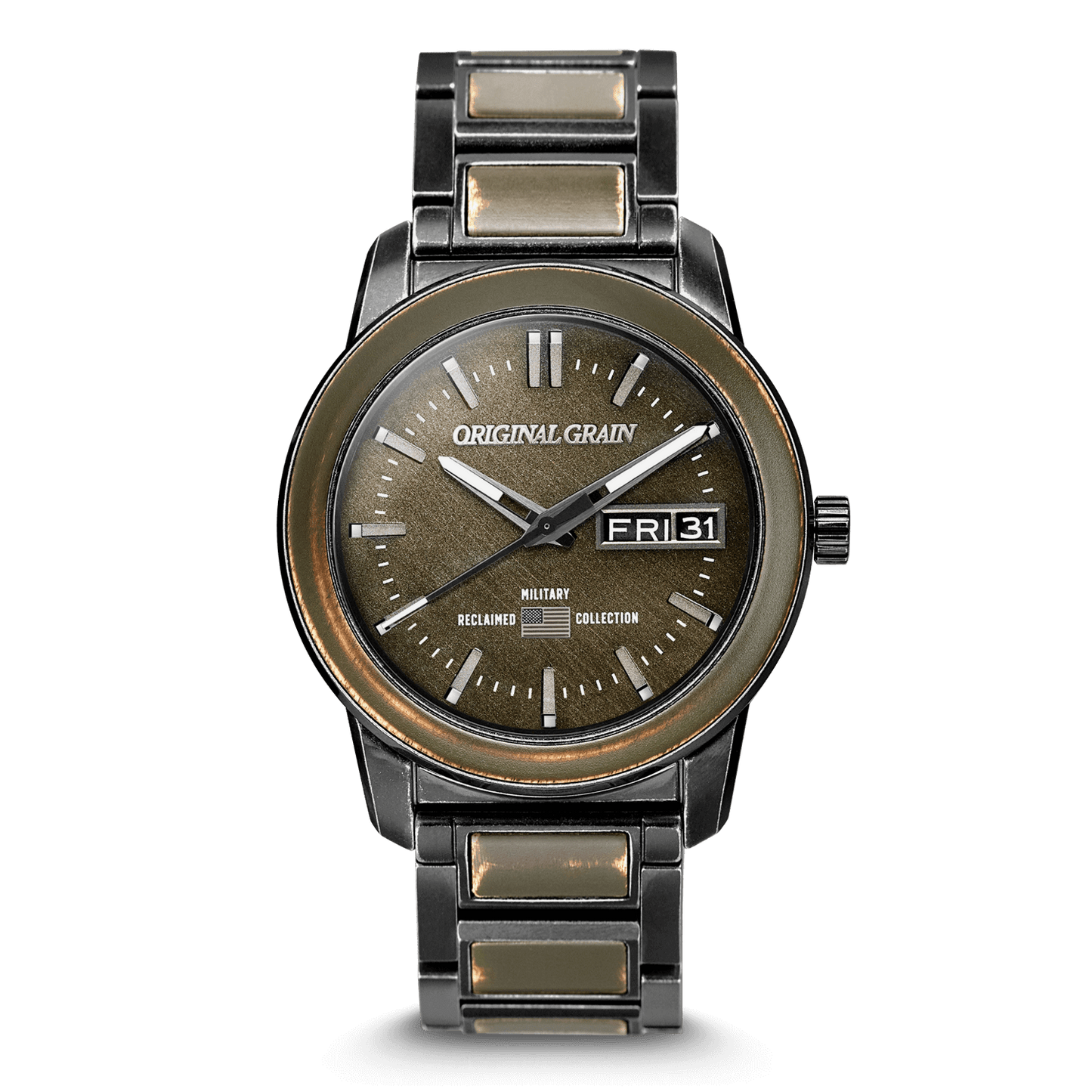 Militärischer Stonewashed-Stahllauf 42 mm