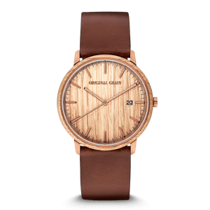 Whiskey Espresso Modern Minimal 40mm