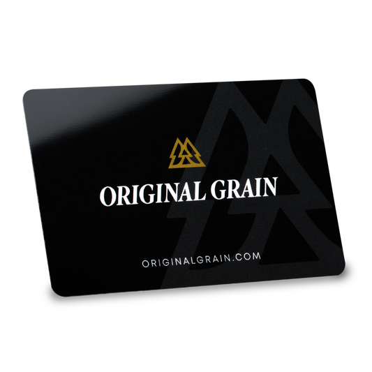 Original-Getreide-Geschenkkarte