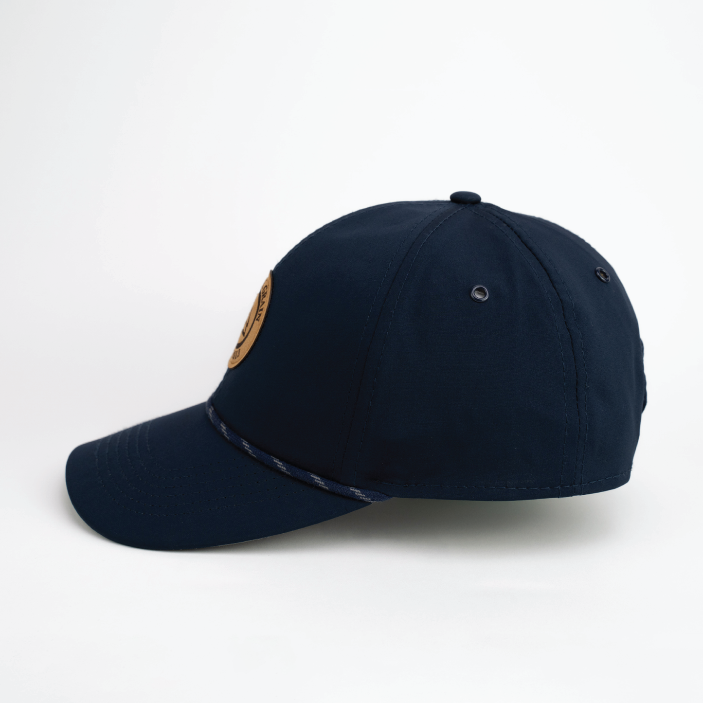 Navy & Tan Suede Original Grain Hat