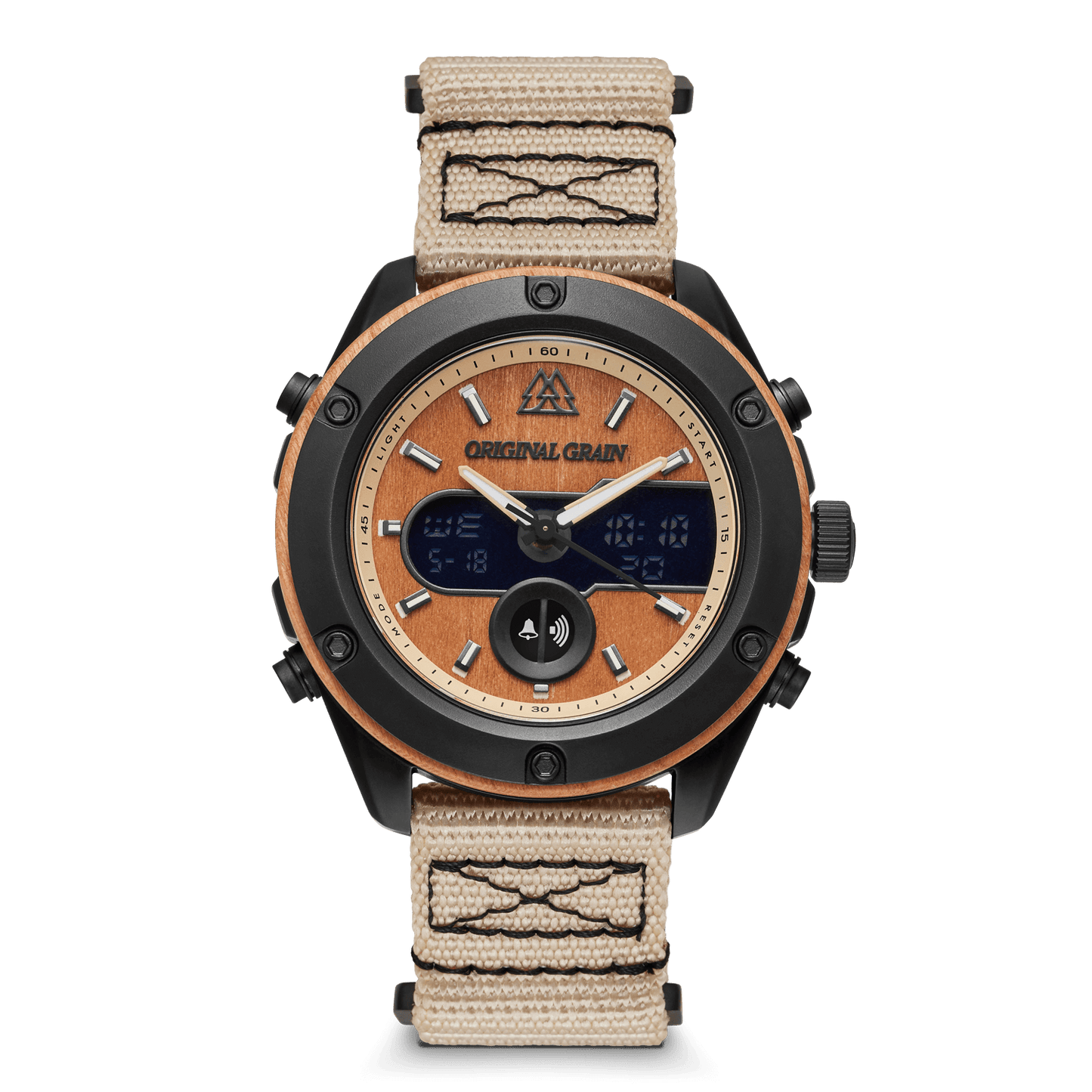Hickory Desert Nato Robustes 45mm