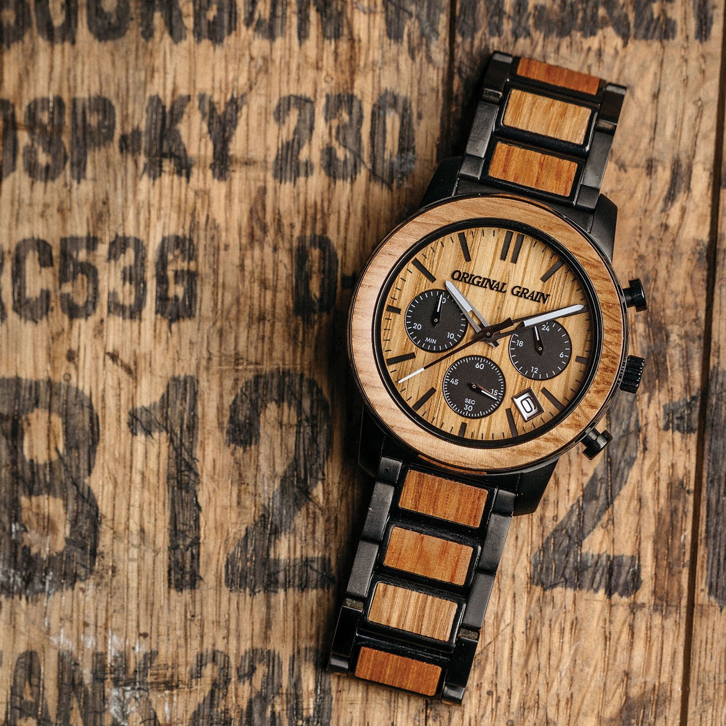 Whiskey Black Barrel Chrono 42mm