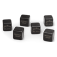 Original Grain x Jim Beam Black Set of 6 Whiskey Stones