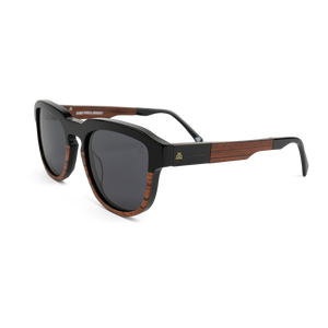 Soleil Rosewood Black Sunglass