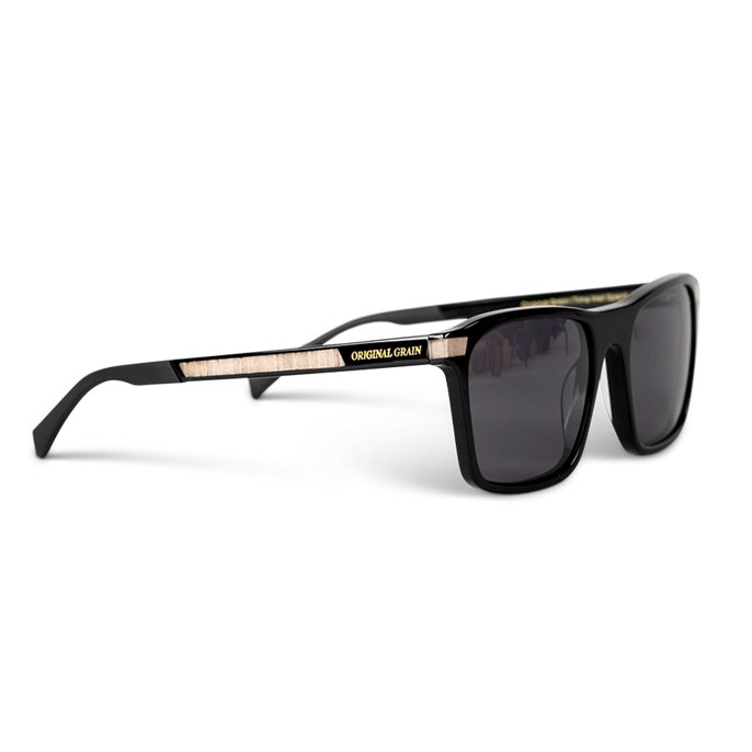 Ridgeline Whiskey Barrel Black Sunglasses Original Grain